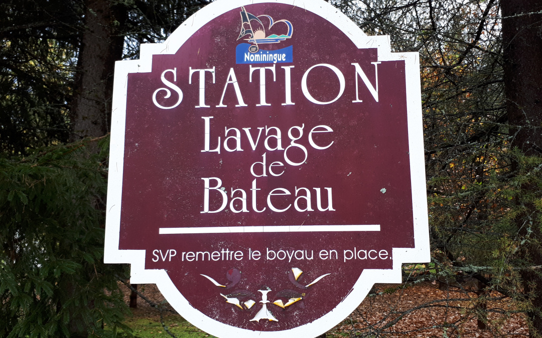 Débarcadères et poste de lavage de bateaux – Fermeture le 6 septembre 2022!