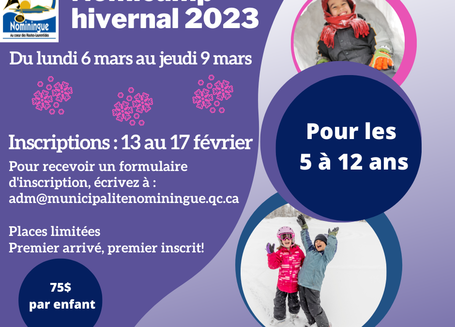 Nomicamp hivernal 2023