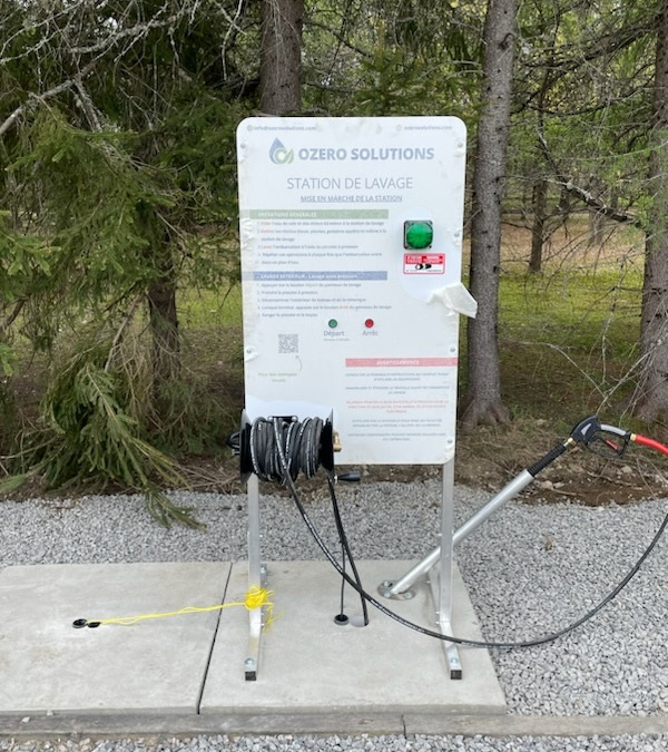 Station de lavage – Mise à jour du 23 juin