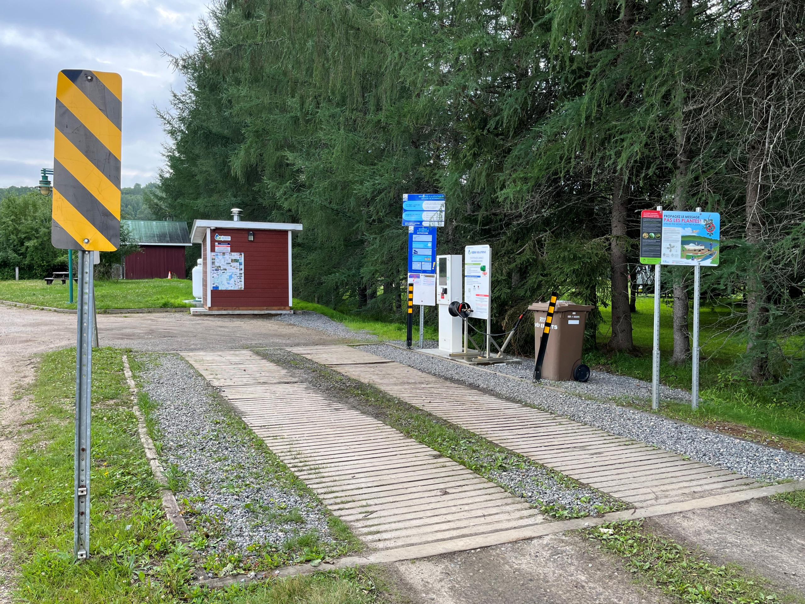 station de lavage