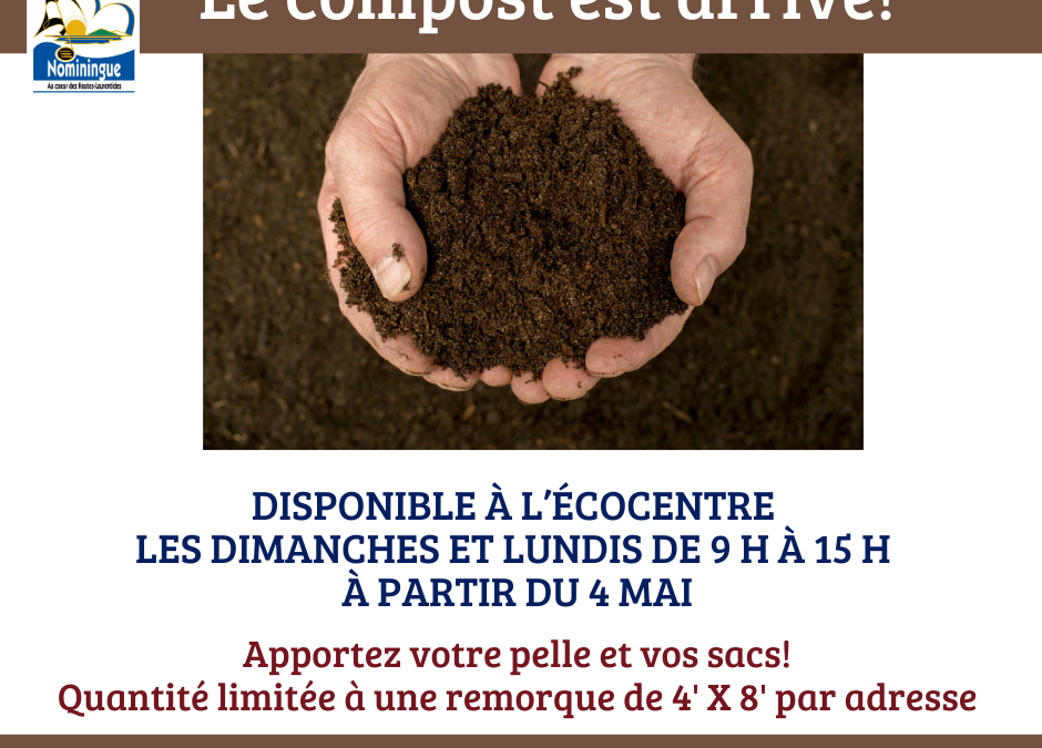Le compost est arrivé!