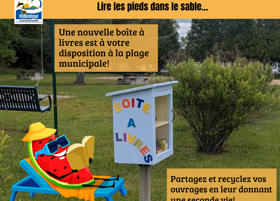 Lire les pieds dans le sable
