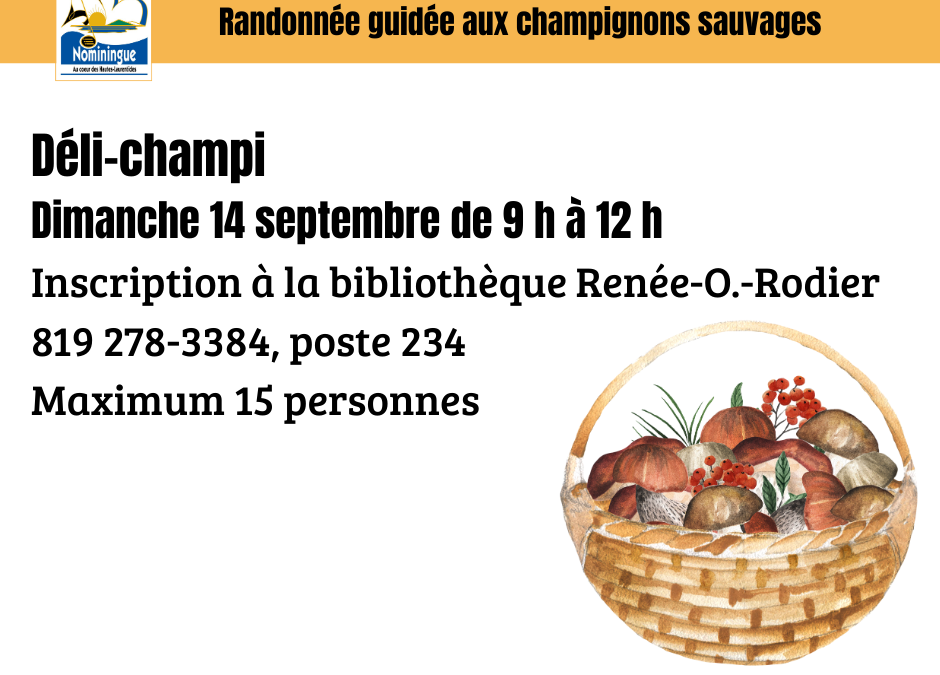 Randonnée Déli champi 14 septembre