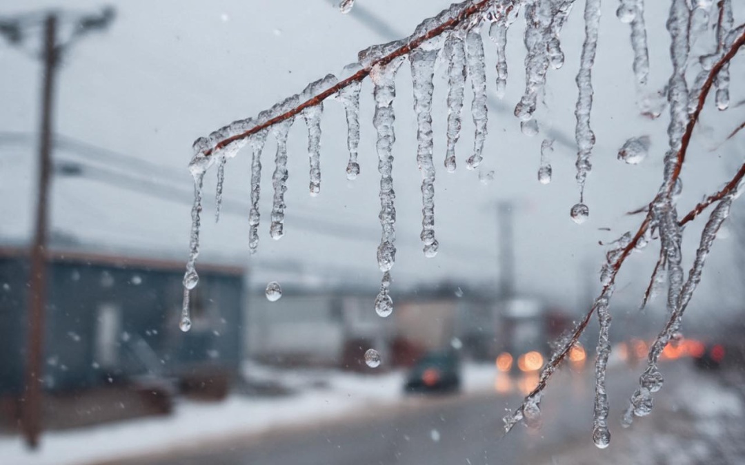 Avis préventif – Pluie verglaçante et vent fort à venir