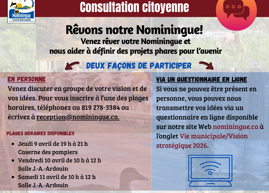 Consultation citoyenne