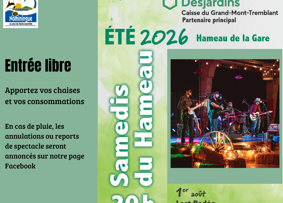Samedis du Hameau 1er août – Last Rodéo